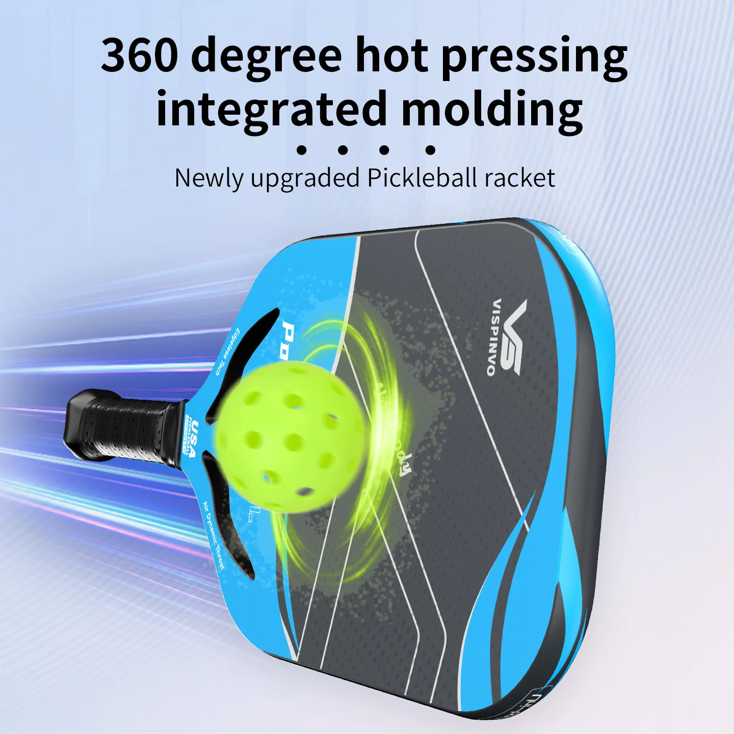 VISPINVO 1.0-PRO 19mm Pickleball Paddles - Image 5
